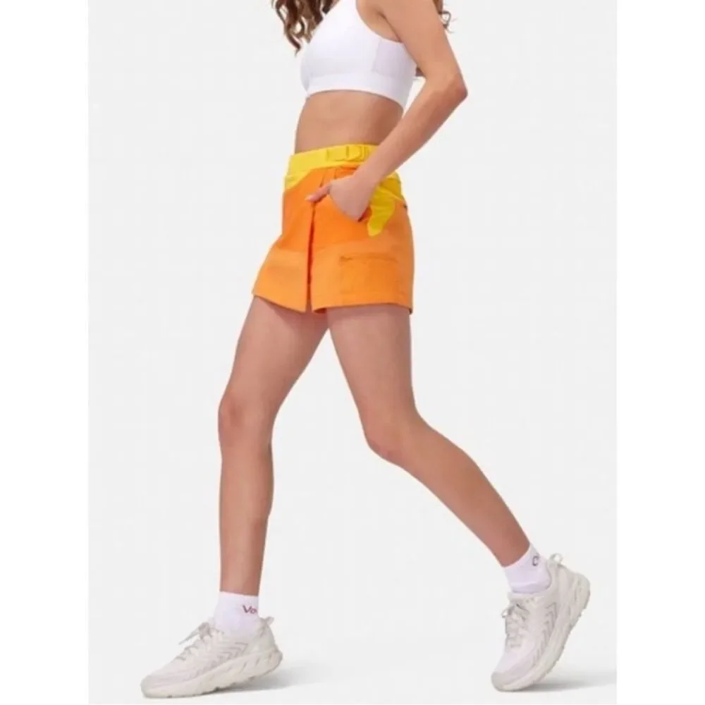 Outdoor Voices Rectrek Skort - Sunshine Yellow Orange, Size M